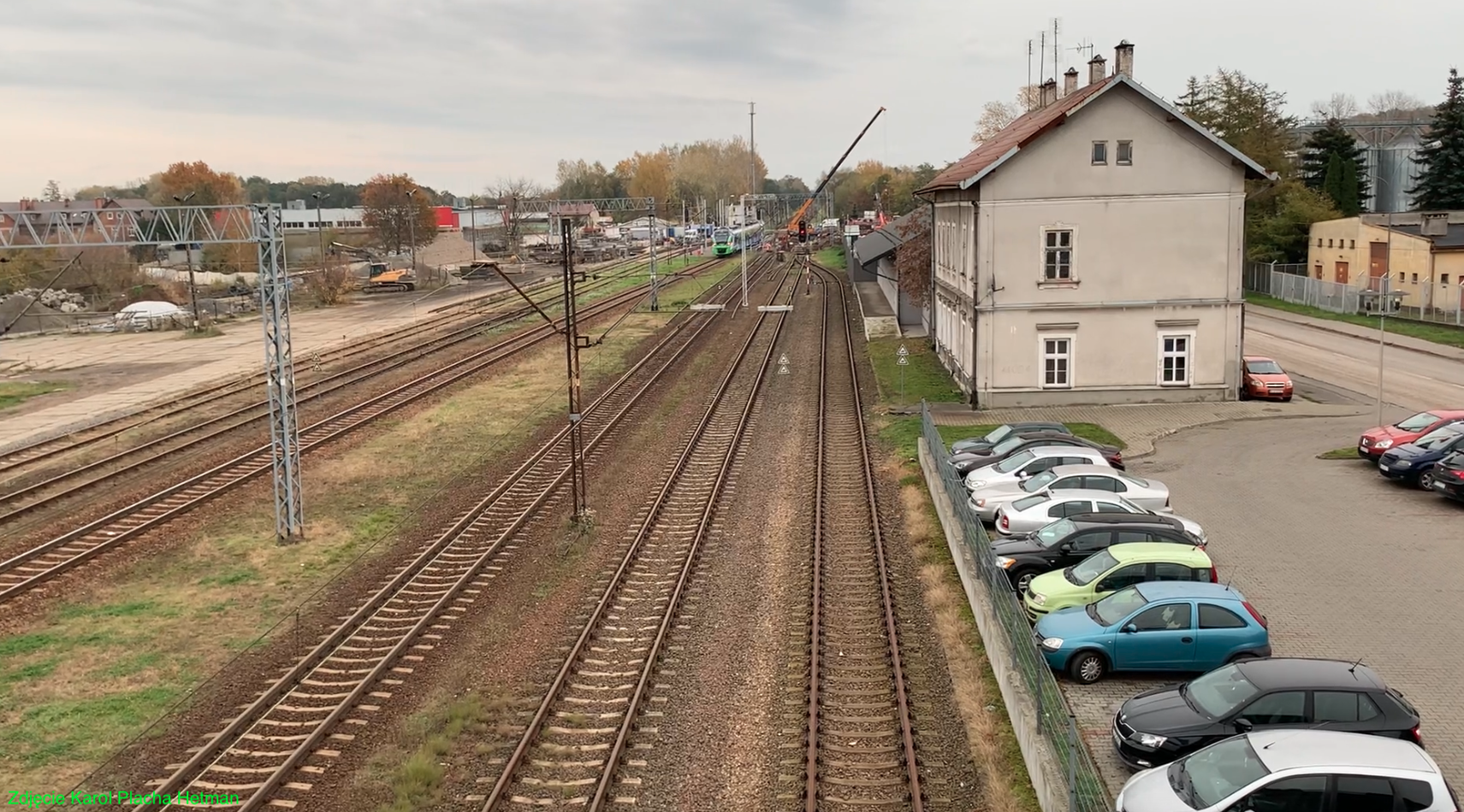 Stacja kolejowa Łańcut. 2023 rok. Zdjęcie Karol Placha Hetman
