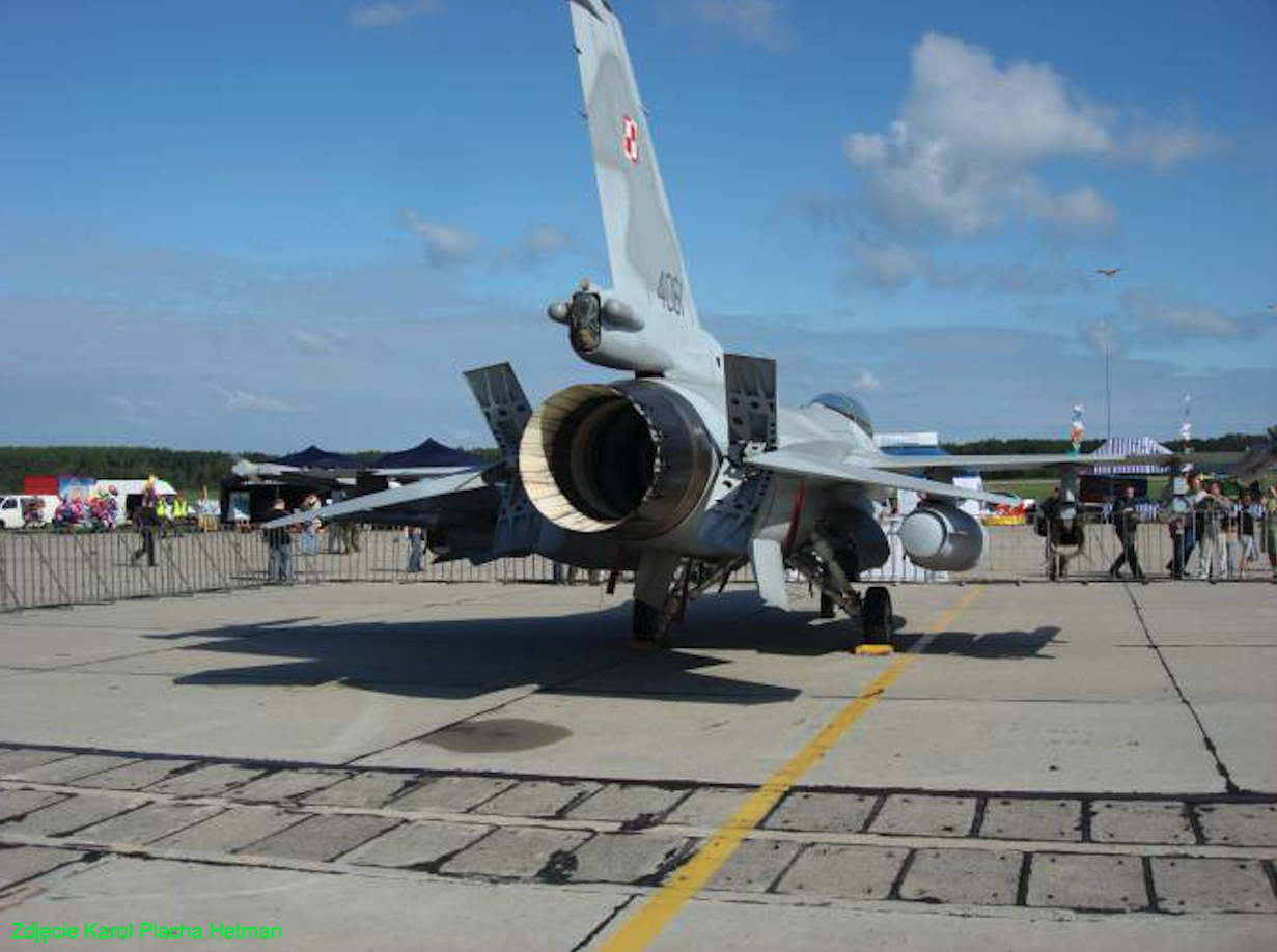 F-16 C Block 52+ nb 4061. 2008 rok. Zdjęcie Karol Placha Hetman