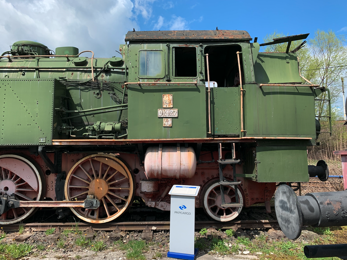 Steam locomotive OKl27-41. 2021. Photo by Karol Placha Hetman