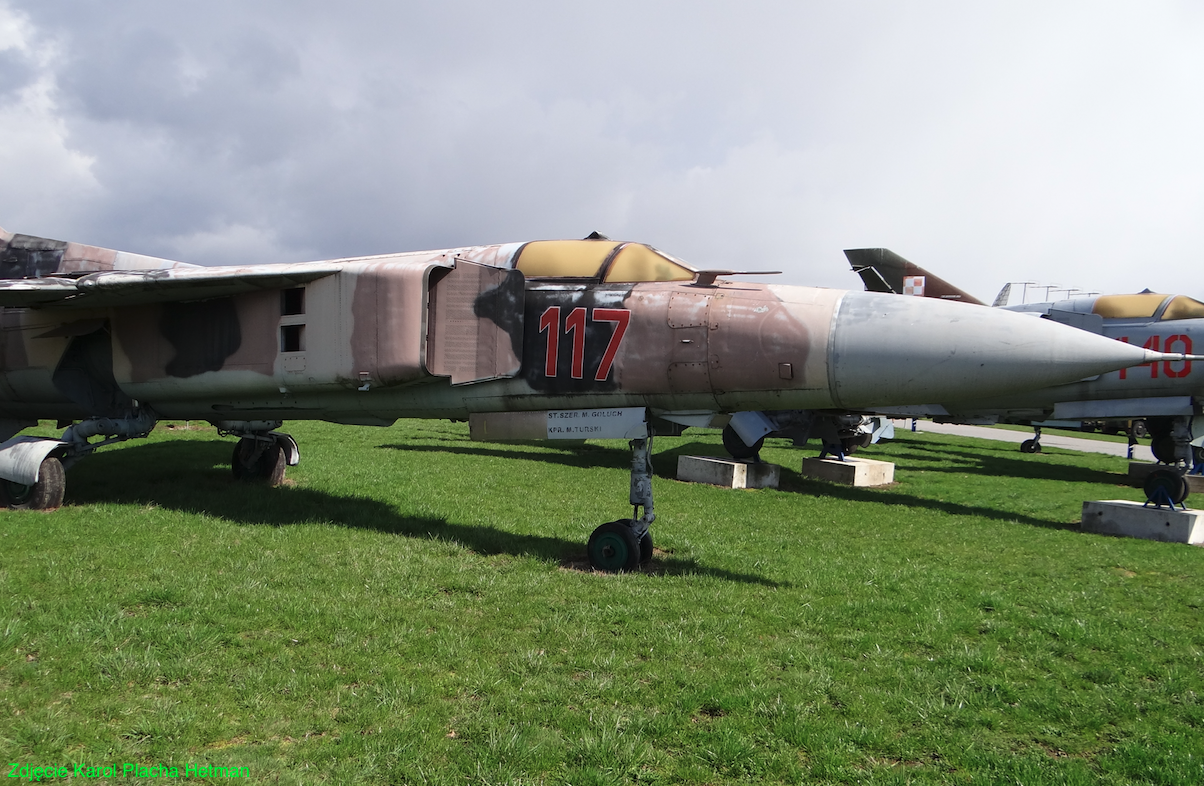 MiG-23. 2012 rok. Zdjęcie Karol Placha Hetman