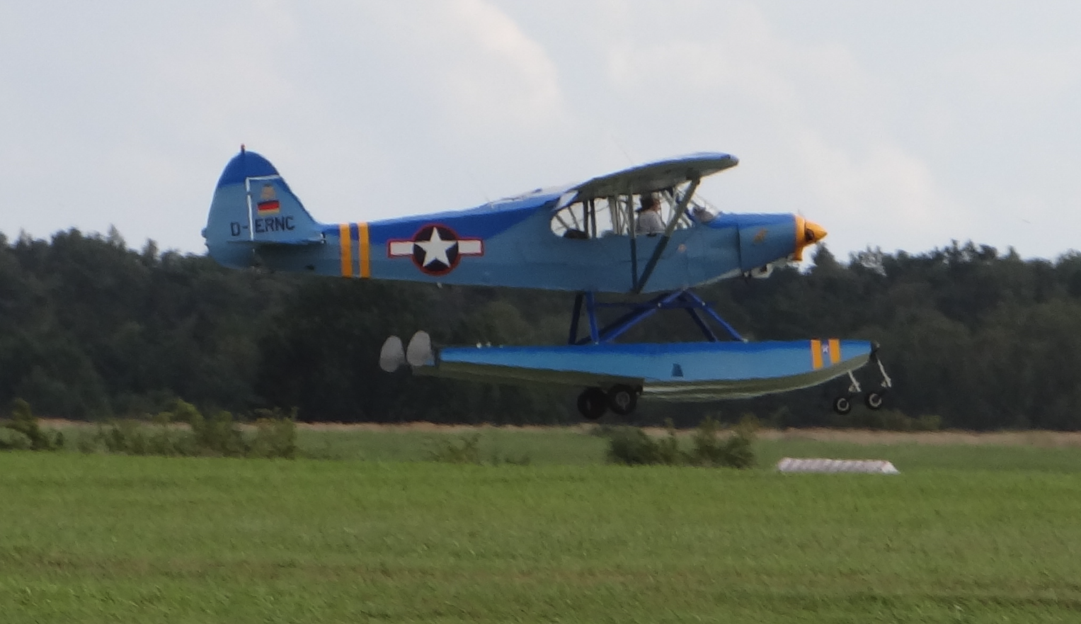 Piper PA-18-150 Super Cub. Mazury Air Show 2018. Zdjęcie Karol Placha Hetman