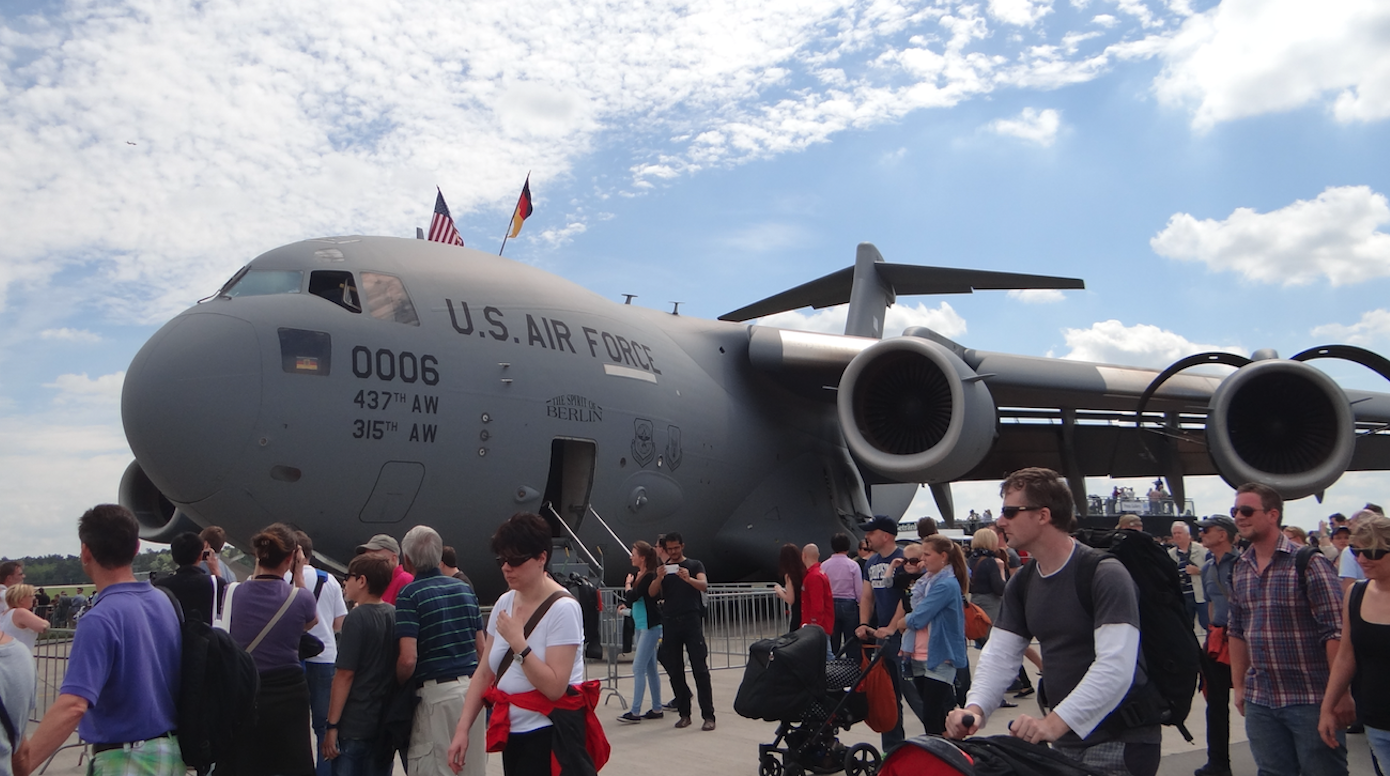 Boeing C-17. 2014 year. Photo by Karol Placha Hetman