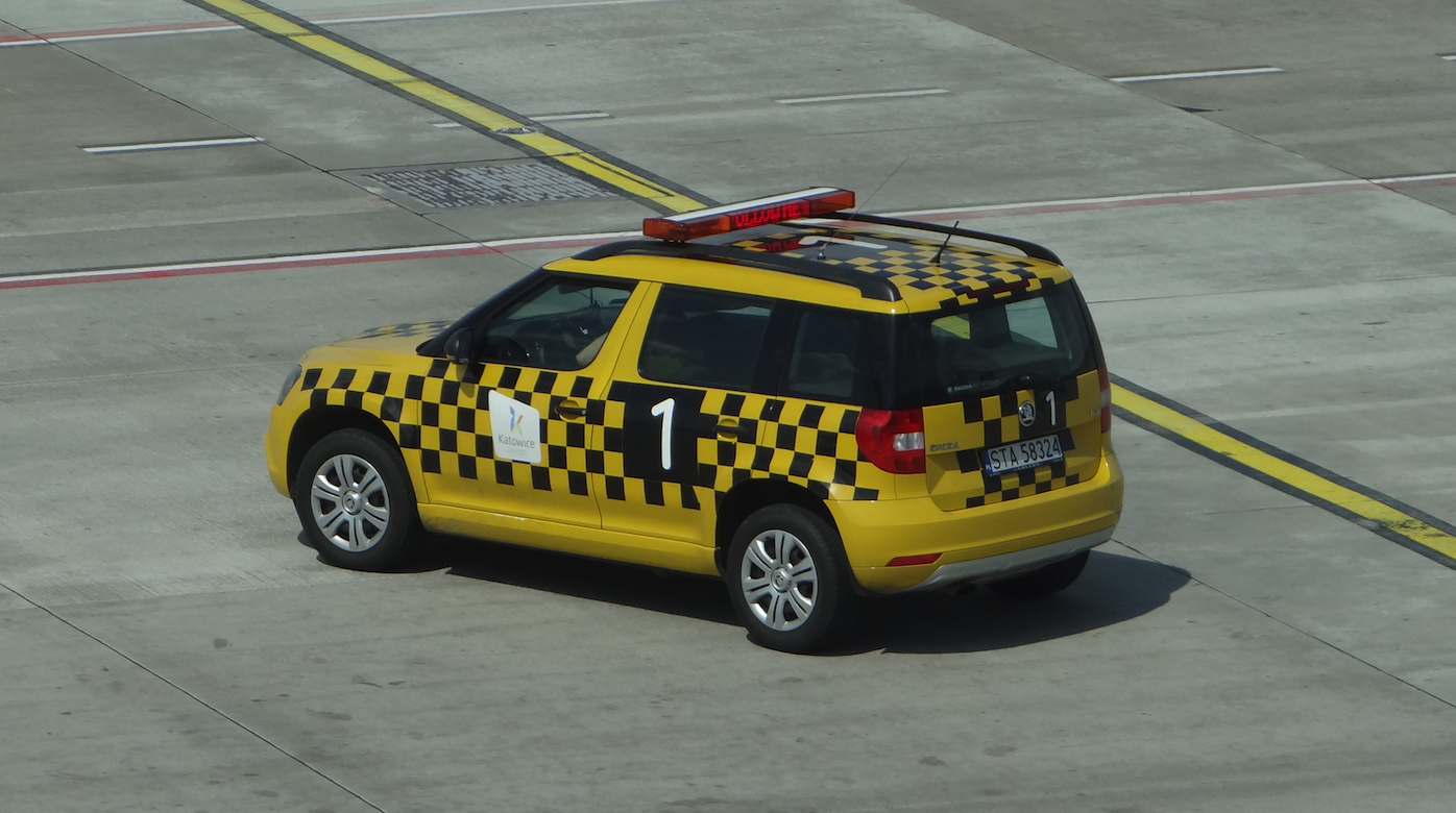 The airport Katowice Pyrzowice. 2019. Photo by Karol Placha Hetman