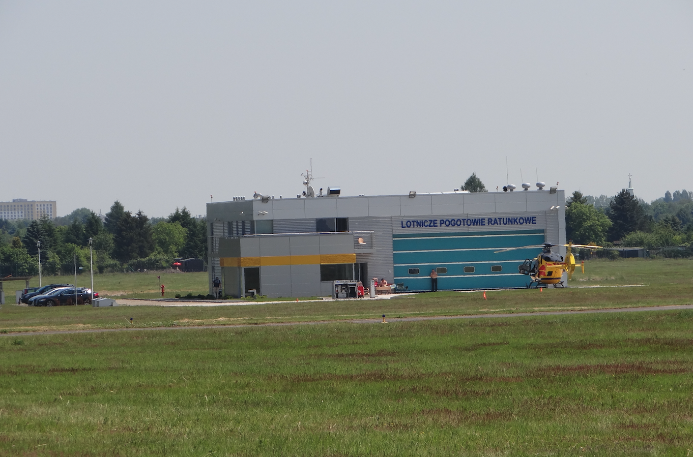 Air Ambulance Service Poznań - Ławica. Lifeguard 9. 2015 year. Photo by Karol Placha Hetman