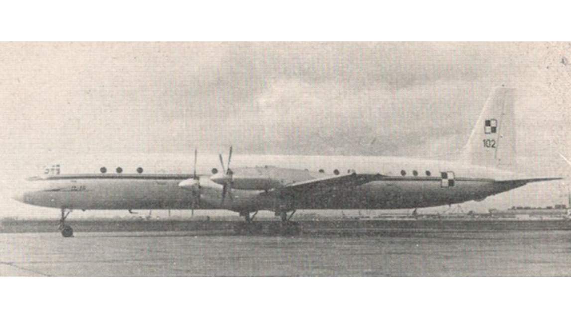 Il-18 E nb 101 used in the 36th SPLT. Photo of 36. SPLT