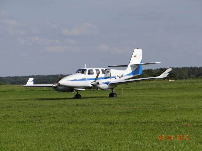 The prototype of a Lithuanian operational aircraft, 2012. Photo by Karol Placha Hetman