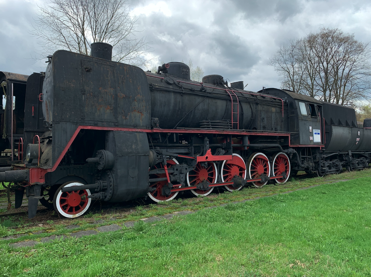 Steam locomotive Ty45-386. 2021. Photo by Karol Placha Hetman