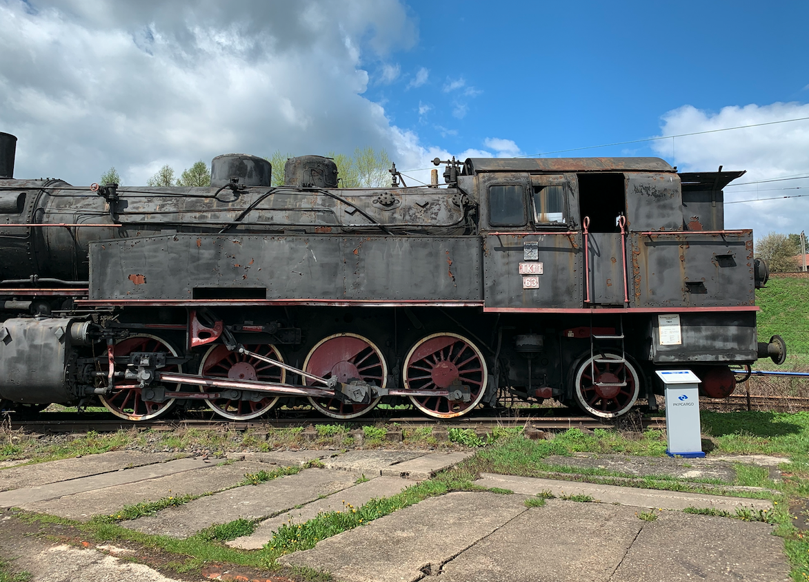 Steam locomotive TKt1-63. 2021. Photo by Karol Placha Hetman