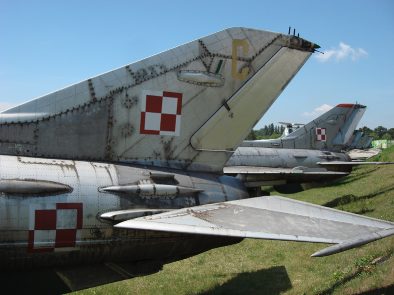 Usterzenie MiG-21 F-13. 2007 rok. Zdjęcie Karol Placha Hetman