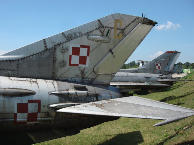 Tail MiG-21 F-13. 2007. Photo by Karol Placha Hetman