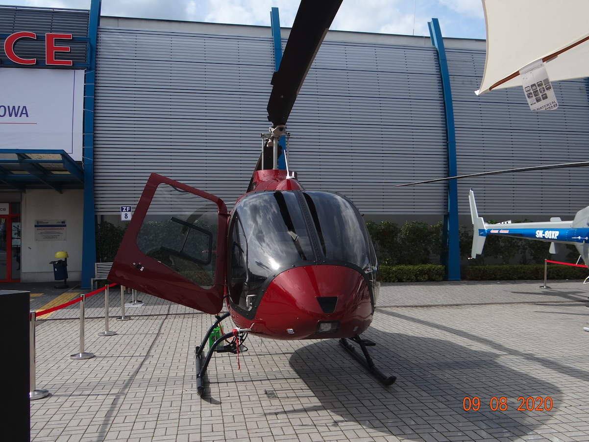 Bell 505 Jet Ranger X. 2020 rok. Zdjęcie Karol Placha Hetman