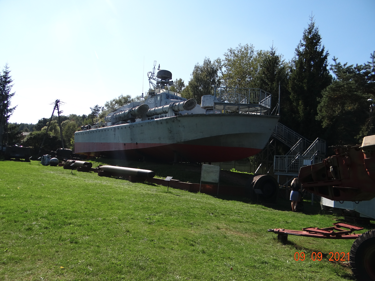 The torpedo boat ORP "Courageous". 2021. Photo by Karol Placha Hetman