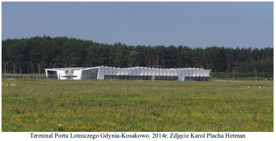 Gdynia-Kosoakowo Airport Terminal. 2014 year. Photo by Karol Placha Hetman