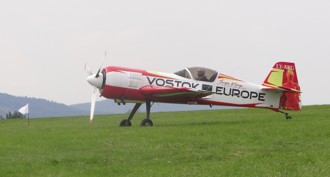 Jurgis Kairys Aleksandrovice Airport 2014. Photo by Karol Placha Hetman