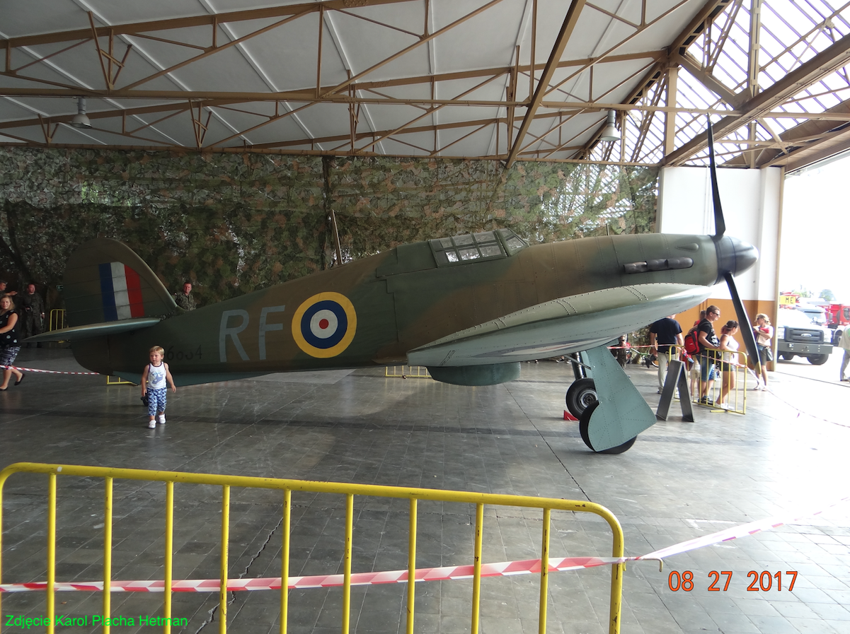 Hawker Hurricane RF-F. 2017 year. Photo by Karol Placha Hetman