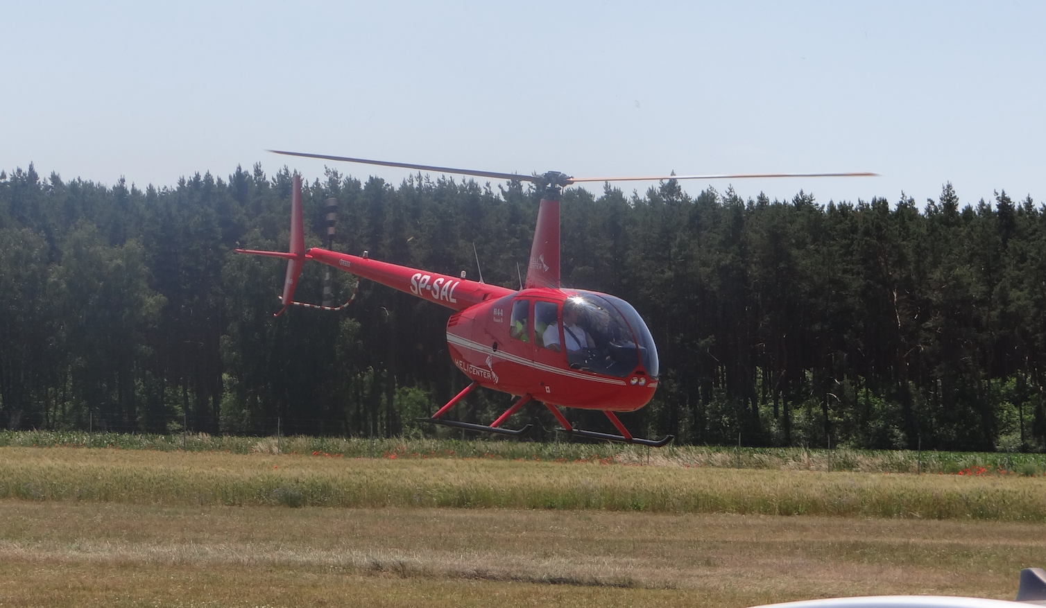 Robinson R44 rejestracja SP-SAL. 2022 rok. Zdjęcie Karol Placha Hetman
