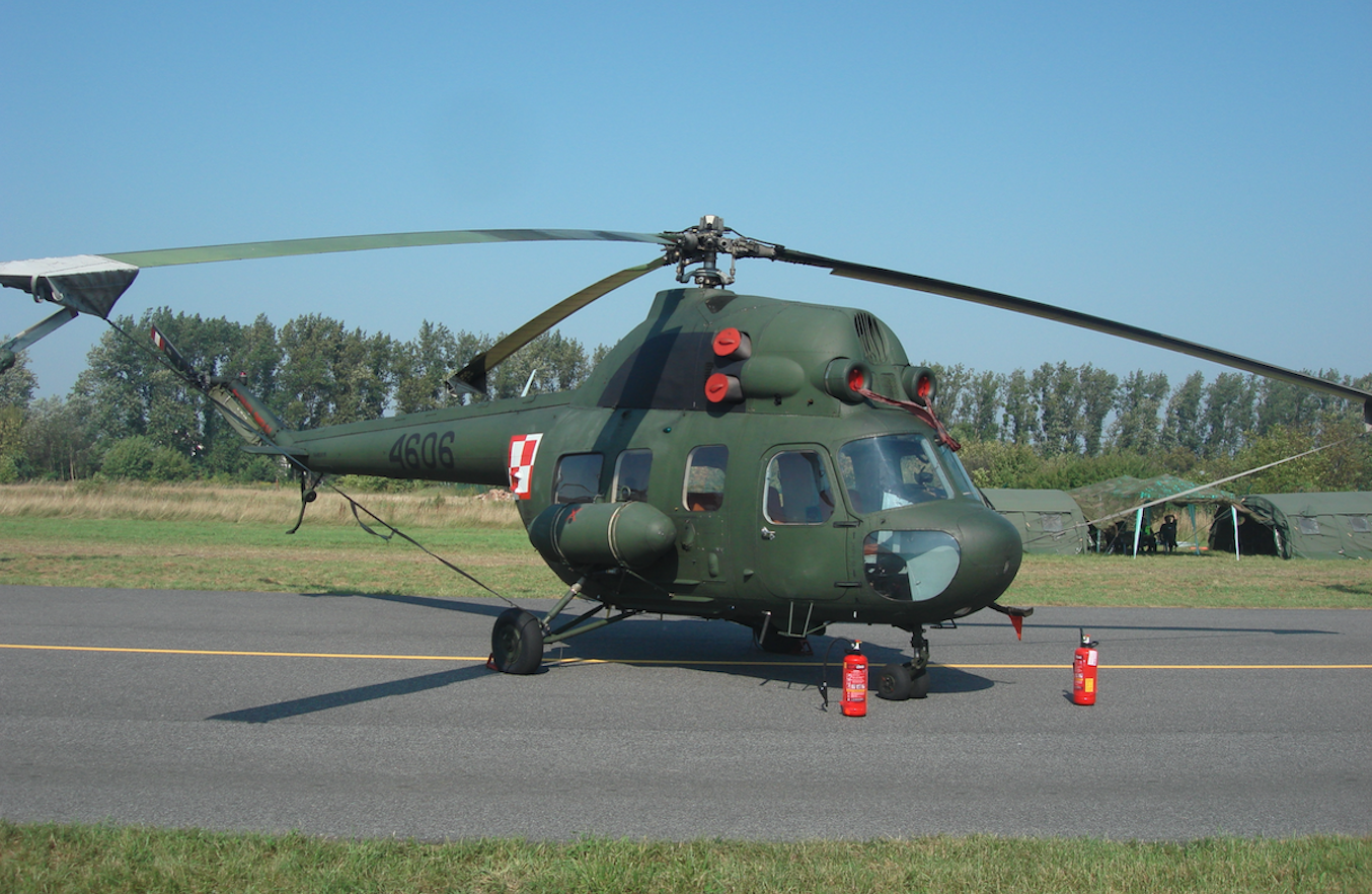 PZL Mi-2 nb 4606. 2011 rok. Zdjęcie Karol Placha Hetman