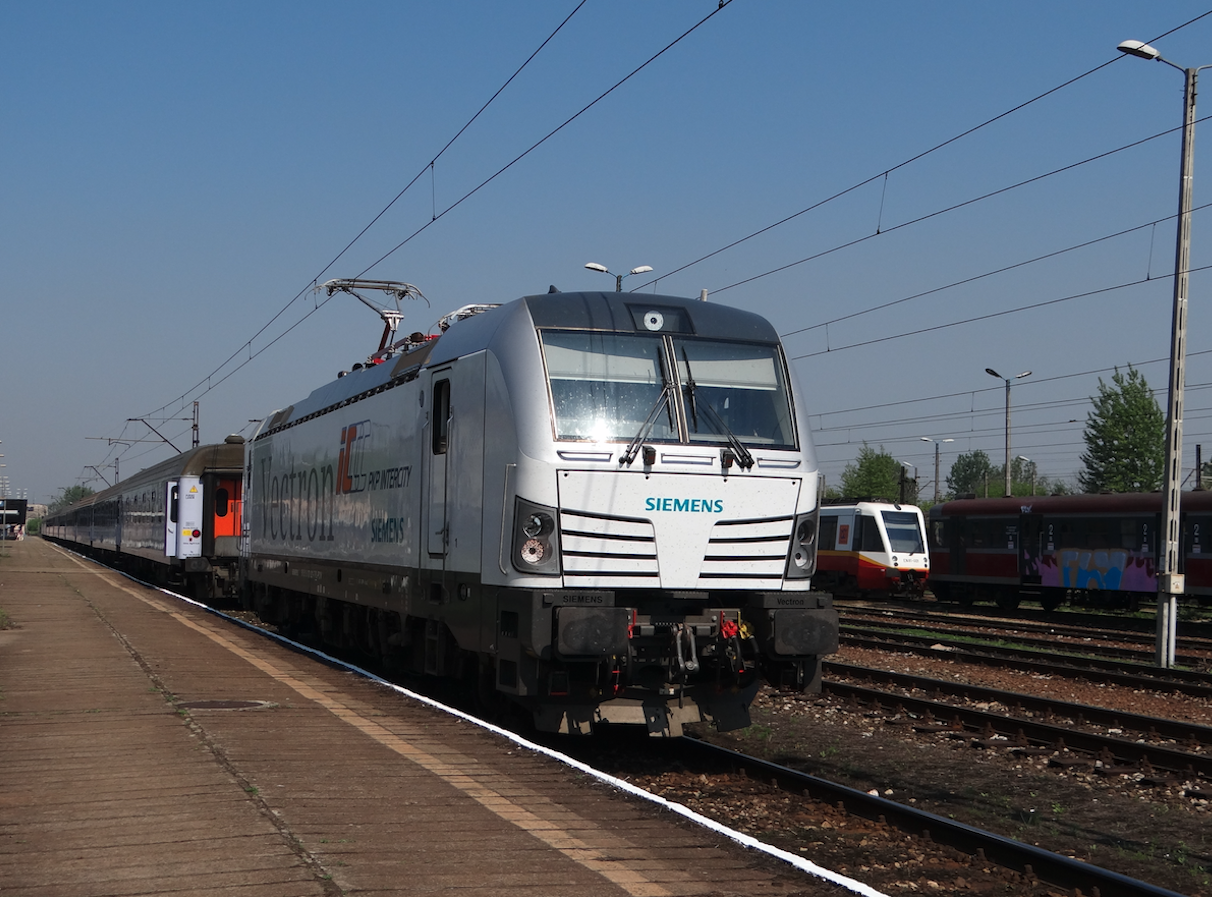 Siemens Vectron Kraków Płaszów. 2012 rok. Zdjęcie Karol Placha Hetman