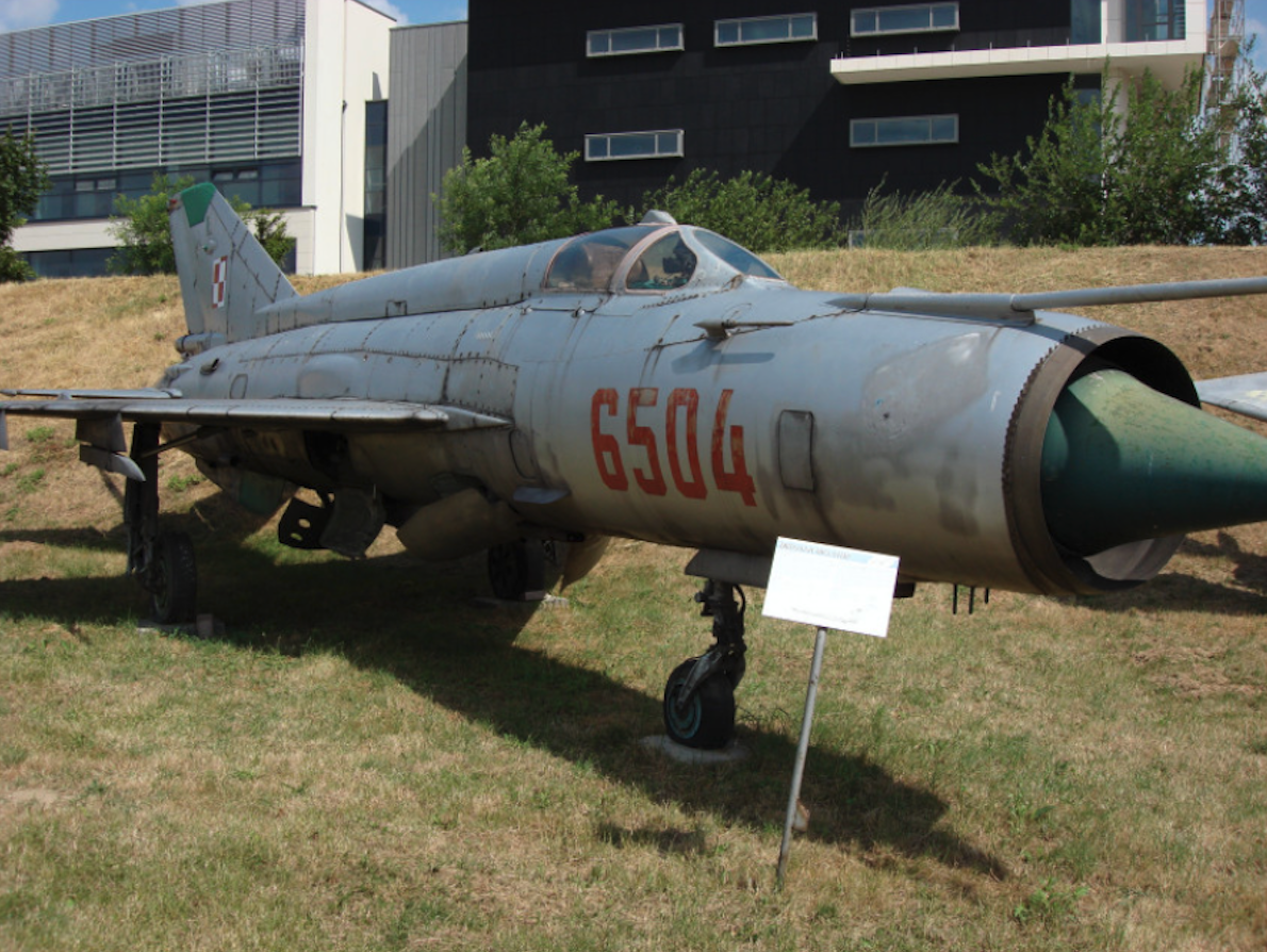 MiG-21 MF nb 6504. 2008 rok. Zdjęcie Karol Placha Hetman