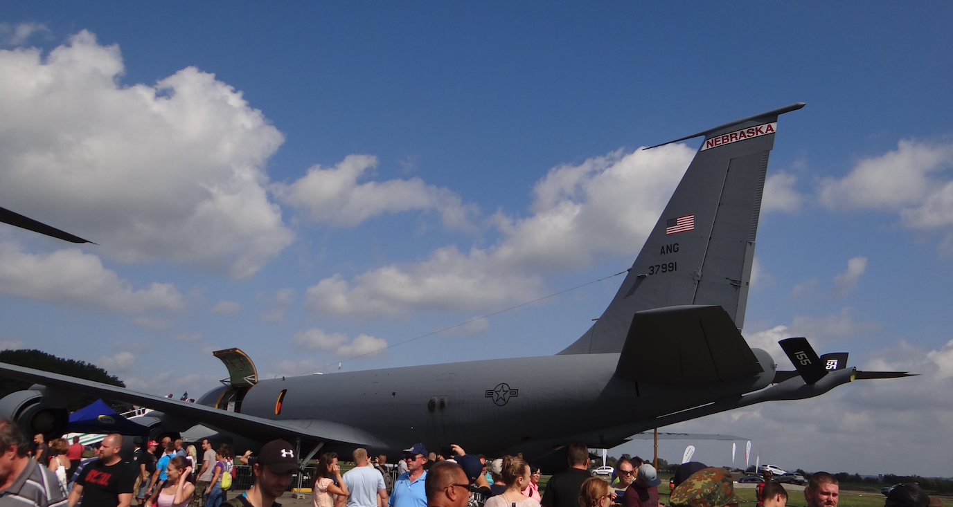 Boeing KC-135 R Stratotanker. 2018 rok. Zdjęcie Karol Placha Hetman