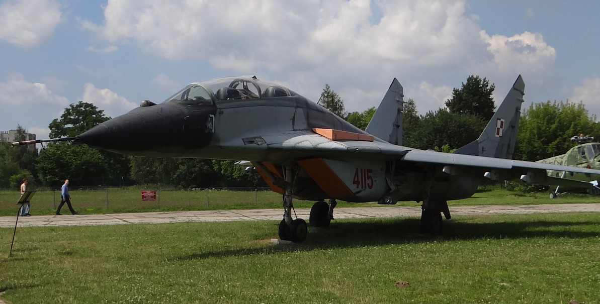 MiG-29 UB nb 4115. Kraków 2017 rok. Zdjęcie Karol Placha Hetman