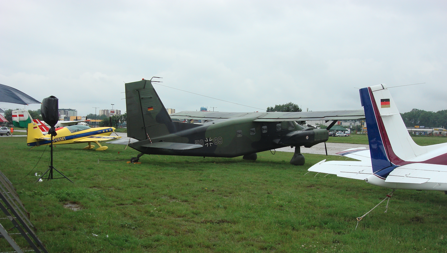 Dornier Do.28 D Skyservant, 58+89. 2009 rok. Zdjęcie Karol Placha Hetman