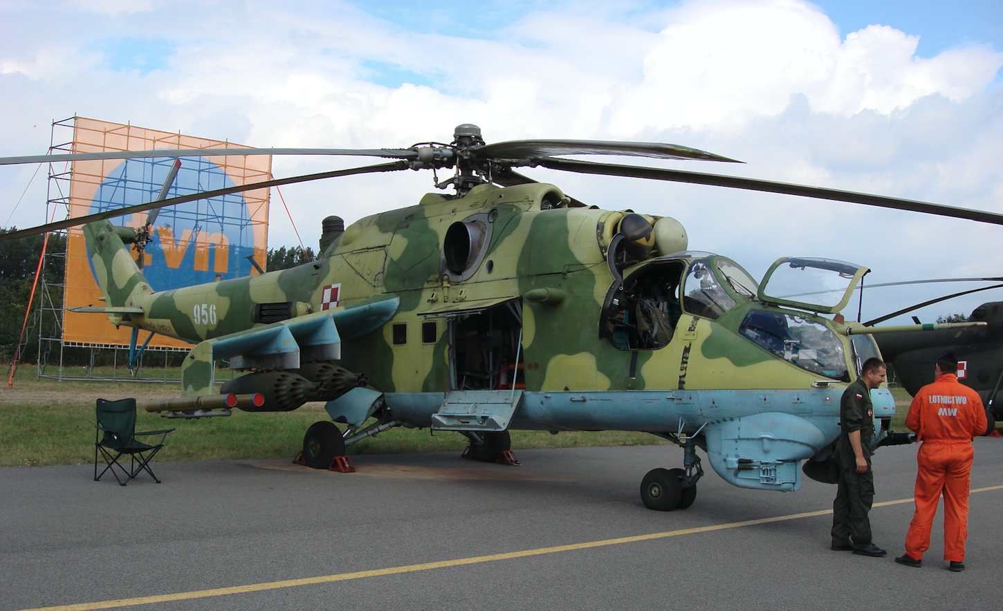 Mi-24 W nb 956. 2007 year. Photo by Karol Placha Hetman
