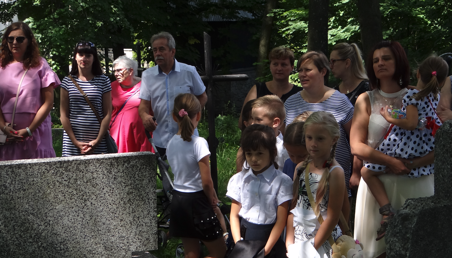 Celebrations at the grave of Ignacy Kasprzyk. 2018 year. Photo by Karol Placha Hetman