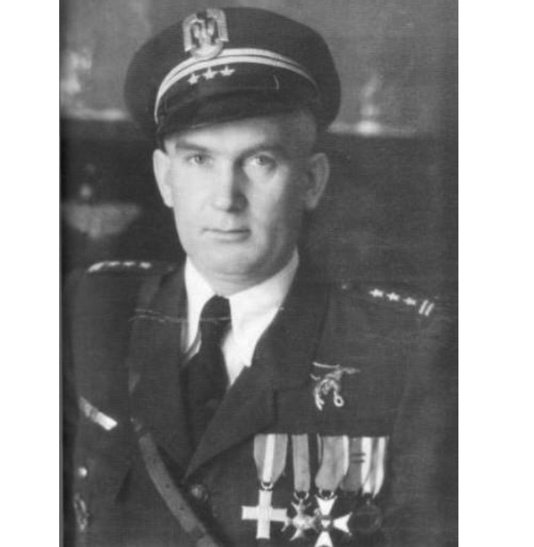 Pułkownik pilot Szczepan Ścibor. Zamordowany przez komunistów w 1952 roku.