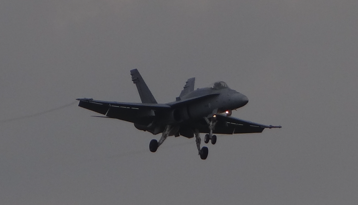 F-18, Finlandia. 2018 year. Photo by Karol Placha Hetman