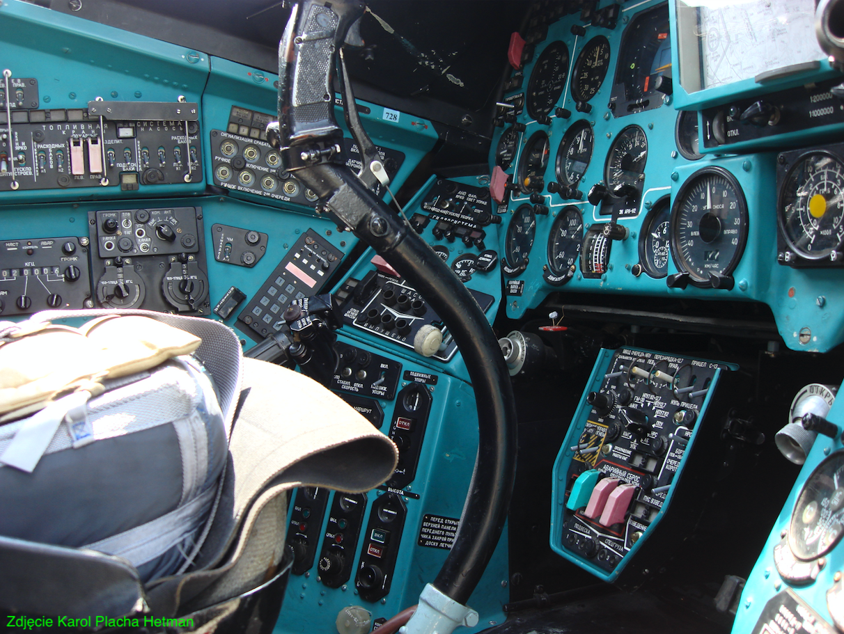 Mil Mi-24, pilot station. 2008. Photo by Karol Placha Hetman