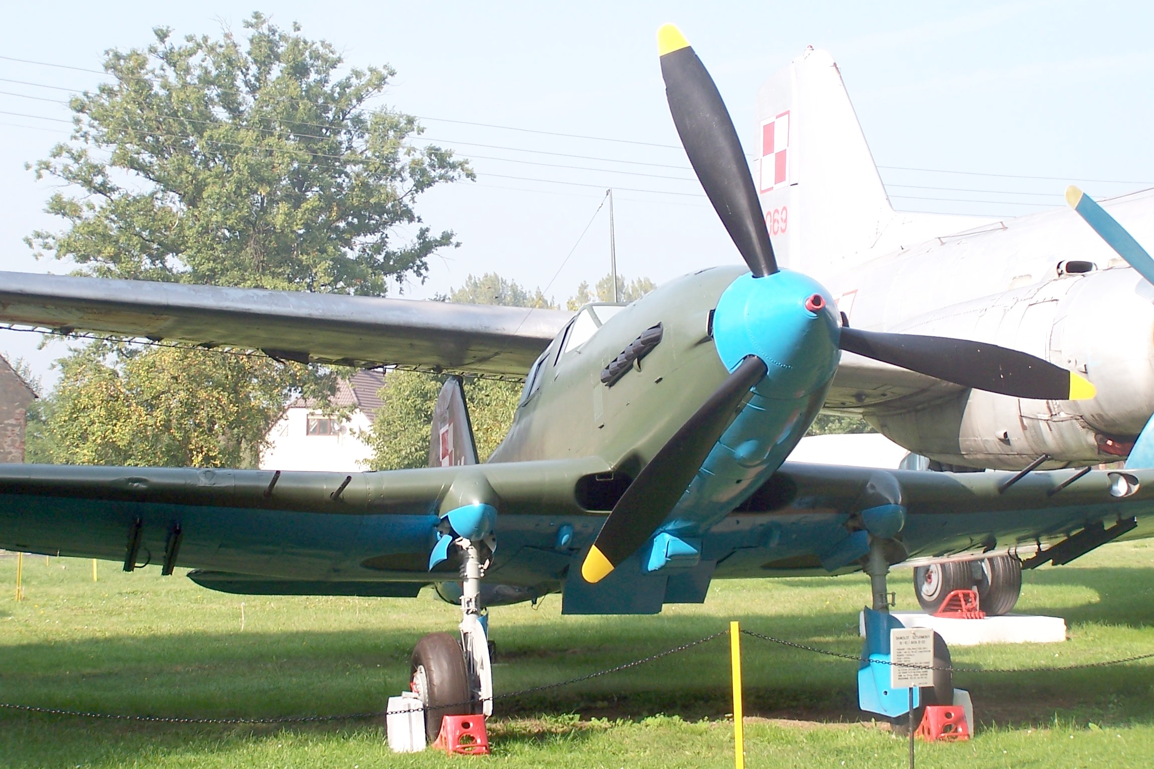 AVIA B-33 nb 11. Muzeum Drzonów. Zdjęcie Jarosław Sobociński