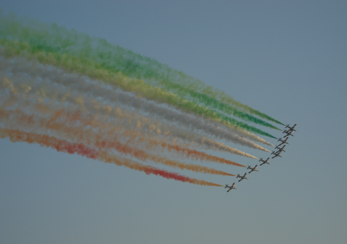 Frecce TriColori. 2011 rok. Zdjęcie Karol Placha Hetman