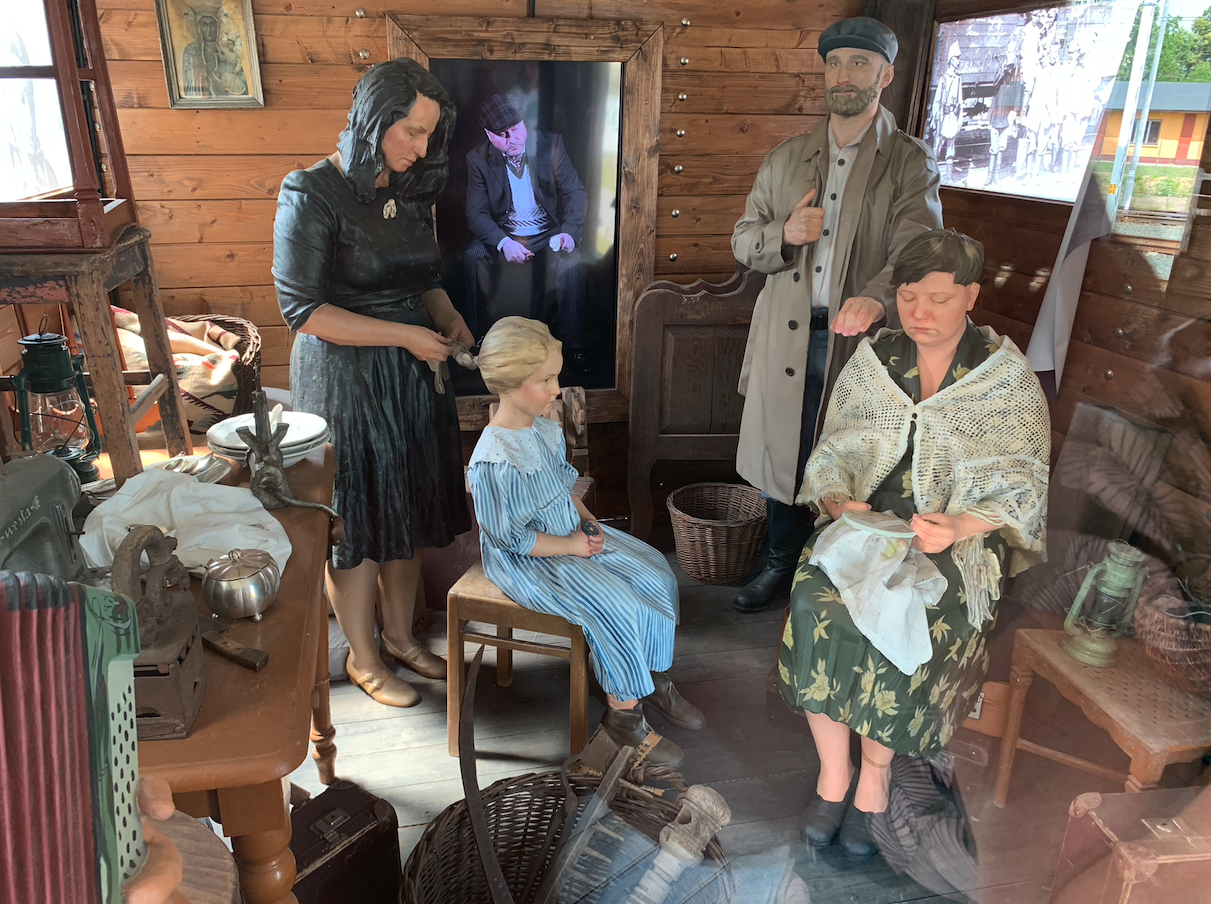 Museum of repatriation at the railway station in Lubin. 2022. Photo by Karol Placha Hetman