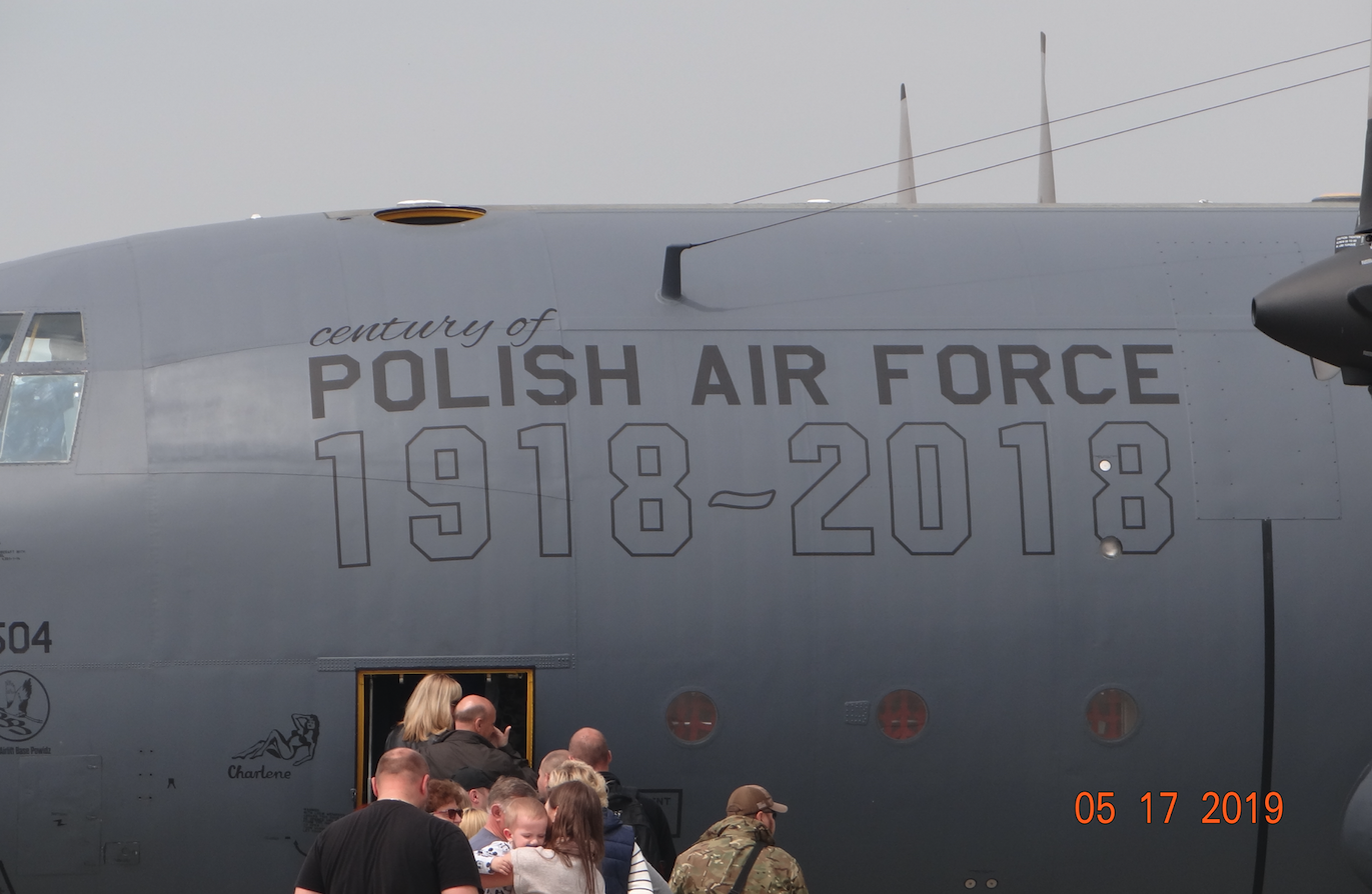 Lockheed C-130 E nb 1504. Powidz 2019. Photo by Karol Placha Hetman