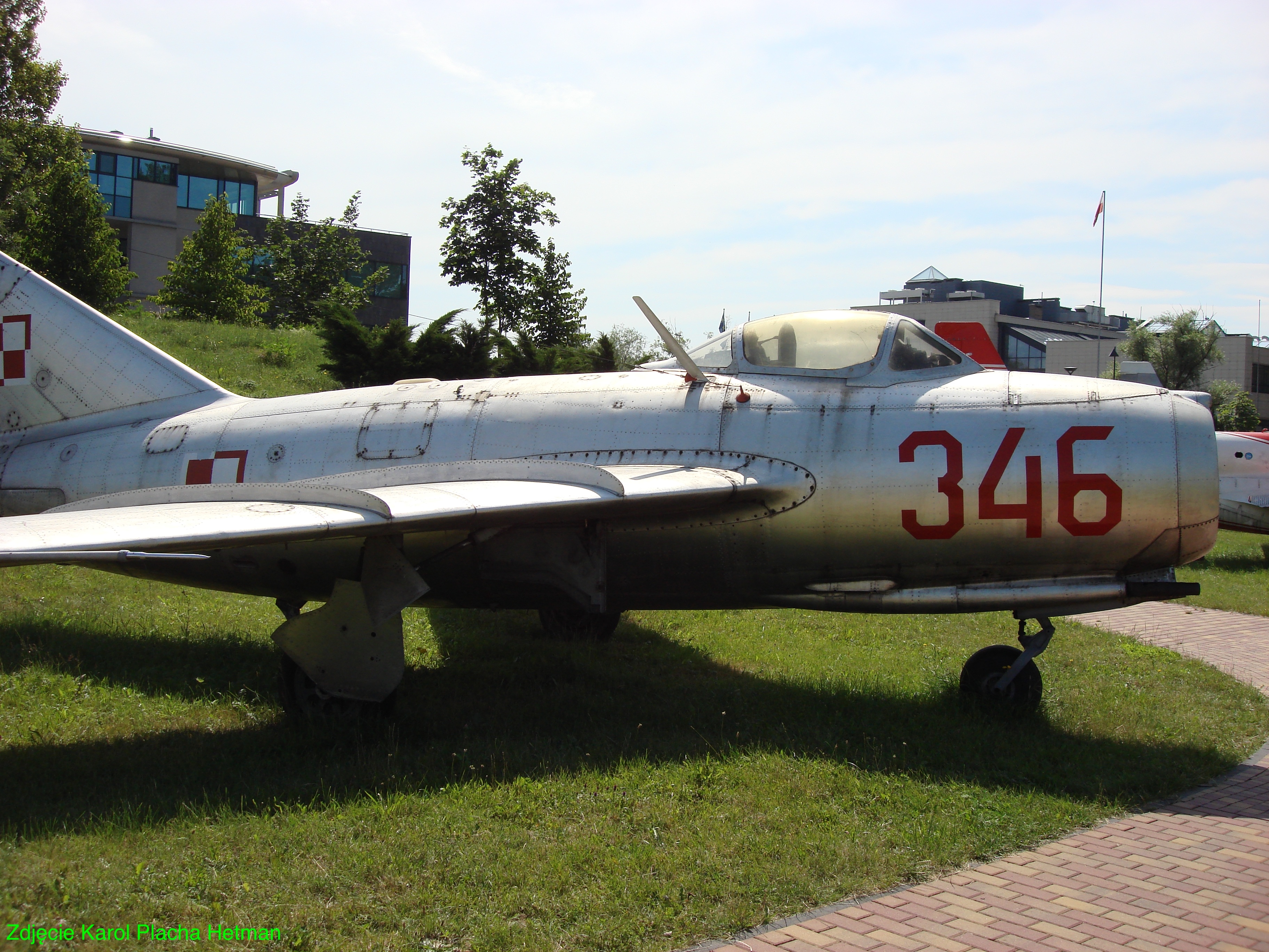 MiG-15 nb 346. 2008 rok. Zdjęcie Karol Placha Hetman