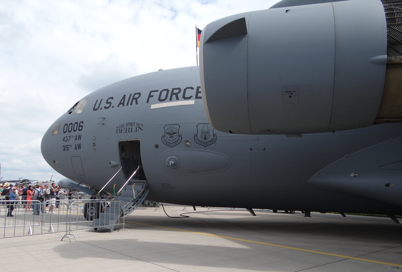 Boeing C-17. 2014 year. Photo by Karol Placha Hetman