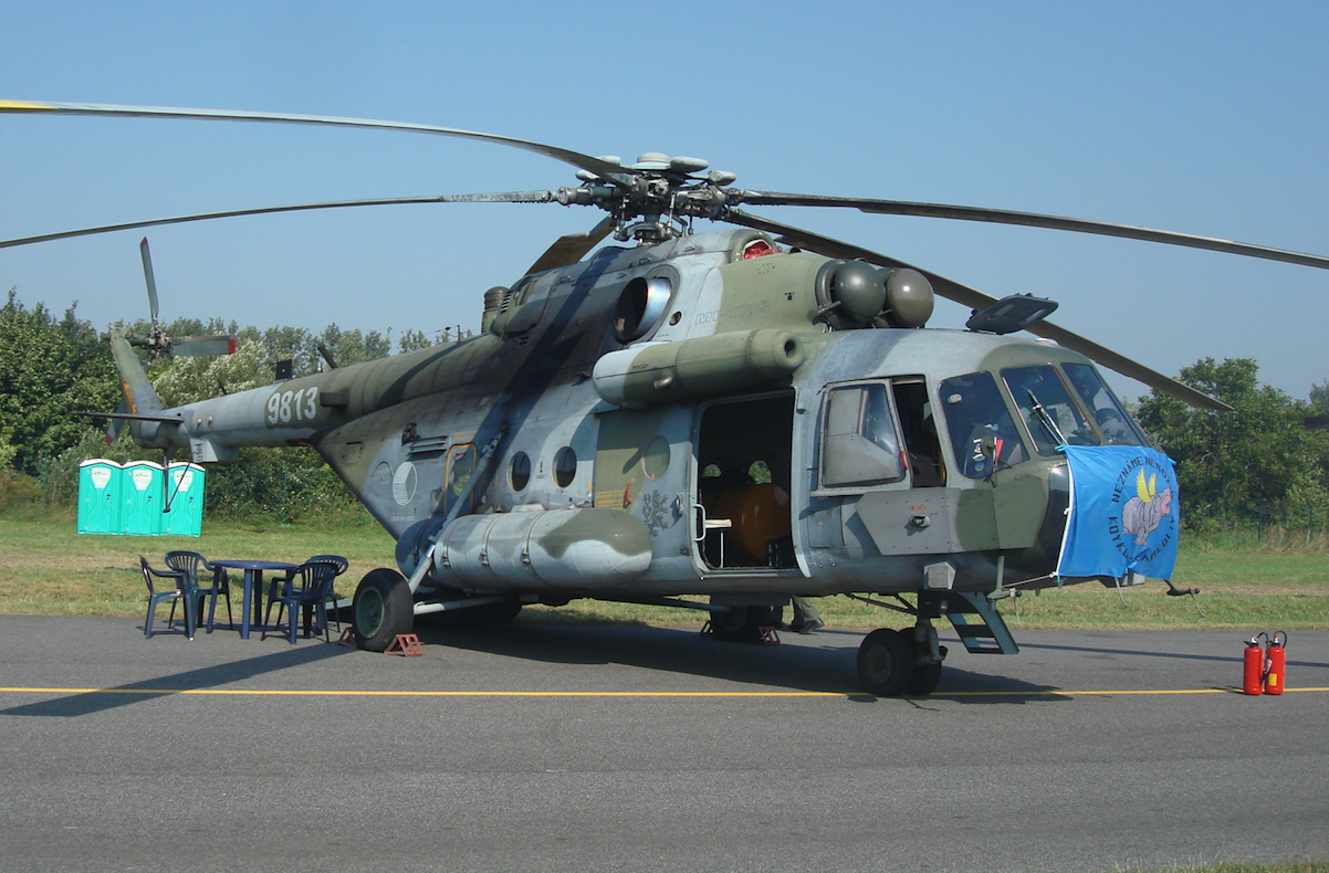 Czechy Mi-17 SH nb 9813. 2011 rok. Zdjęcie Karol Placha Hetman