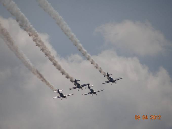 The Flying Bulls at Lake Niegocin 2012. Photo by Karol Placha Hetman