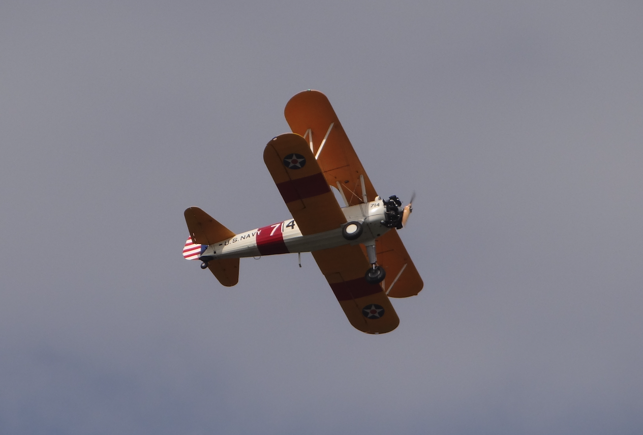 Boeing Stearman N2S-3. 2022 year. Photo by Karol Placha Hetman