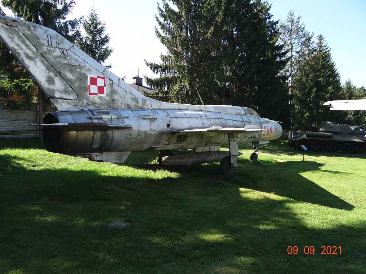 MiG-21 PF Nb 2401. 2021 rok. Zdjęcie Karol Placha Hetman
