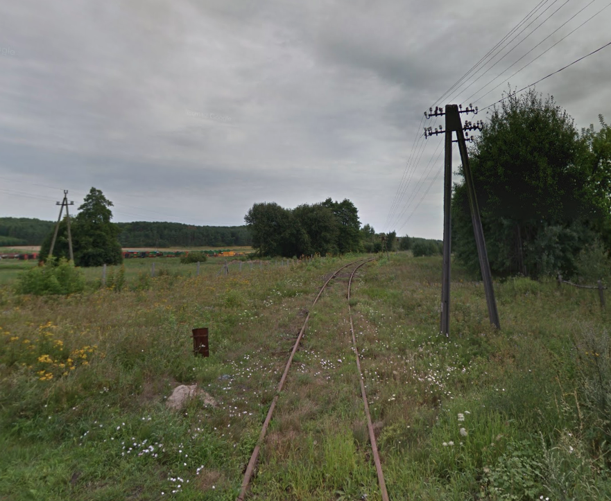 Mirosławiec. Linia kolejowa Nr 410 do Złocieńca. 2013 rok. Zdjęcie LAC