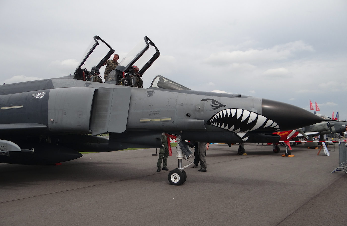 F-4 E Phantom II. 2014 rok. Zdjęcie Karol Placha Hetman