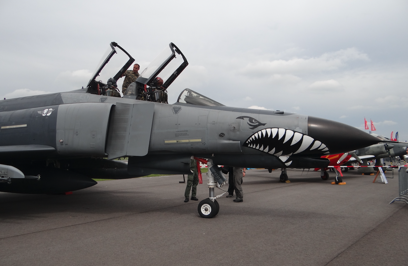 F-4 E Phantom II. 2014 year. Photo by Karol Placha Hetman