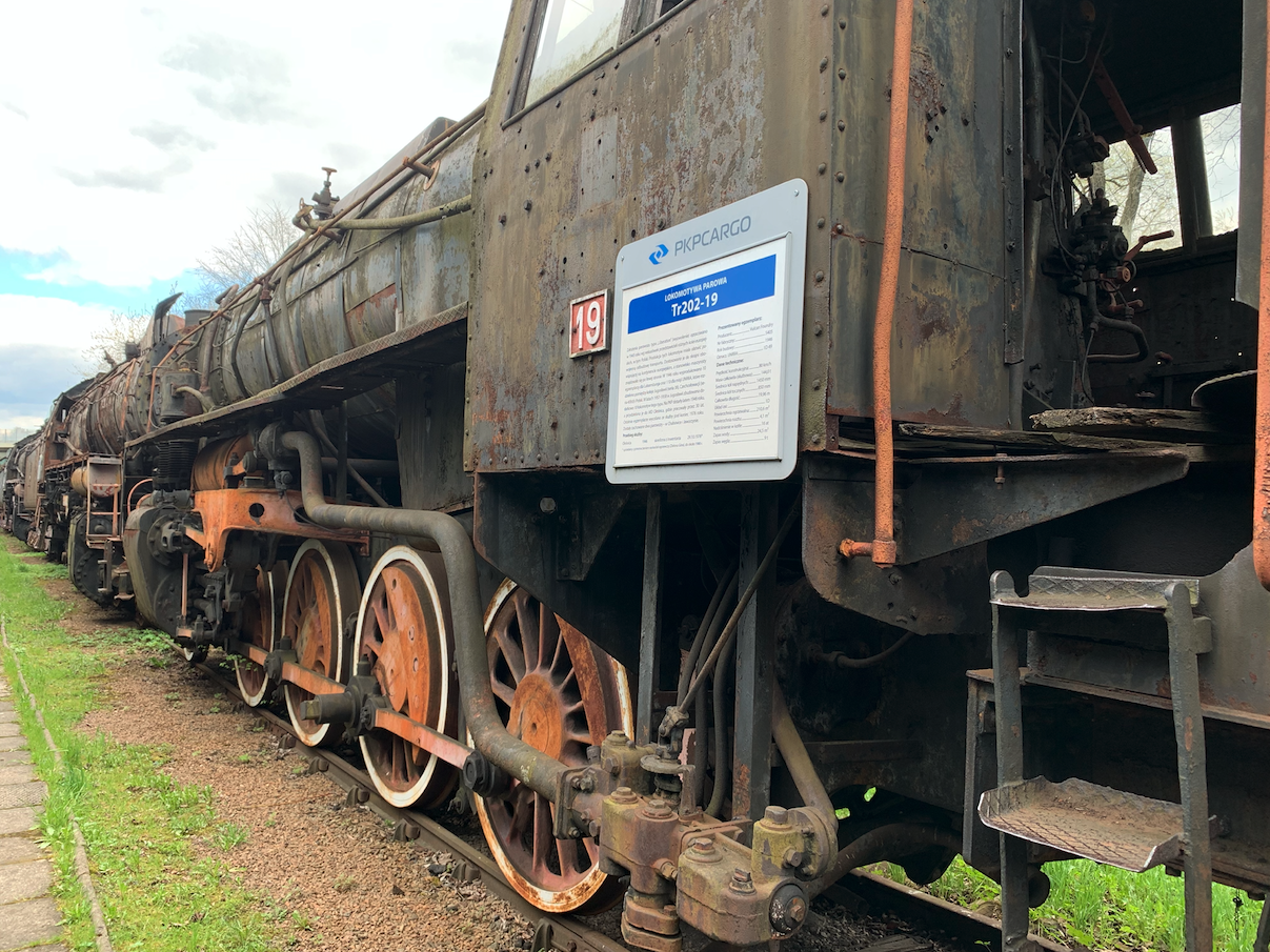 Steam locomotive Tr202. 2022. Photo by Karol Placha Hetman