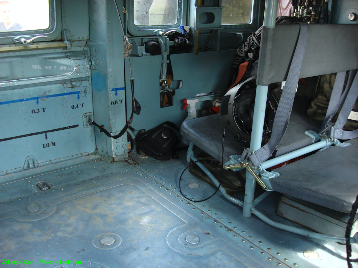 Mil Mi-24, cargo hold. 2008. Photo by Karol Placha Hetman