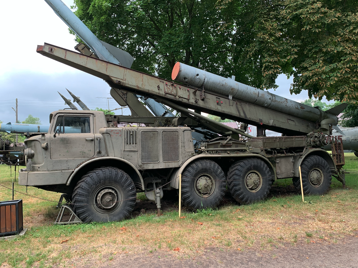 The 9P113 launcher with the 9M21 missile. 2022. Photo by Karol Placha Hetman