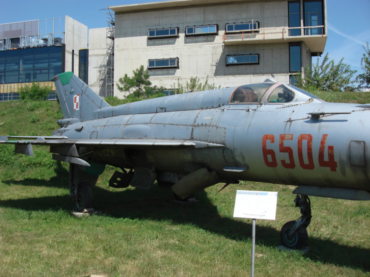 MiG-21 MF nb 6504. Czyżyny 2007 rok. Zdjęcie Karol Placha Hetman