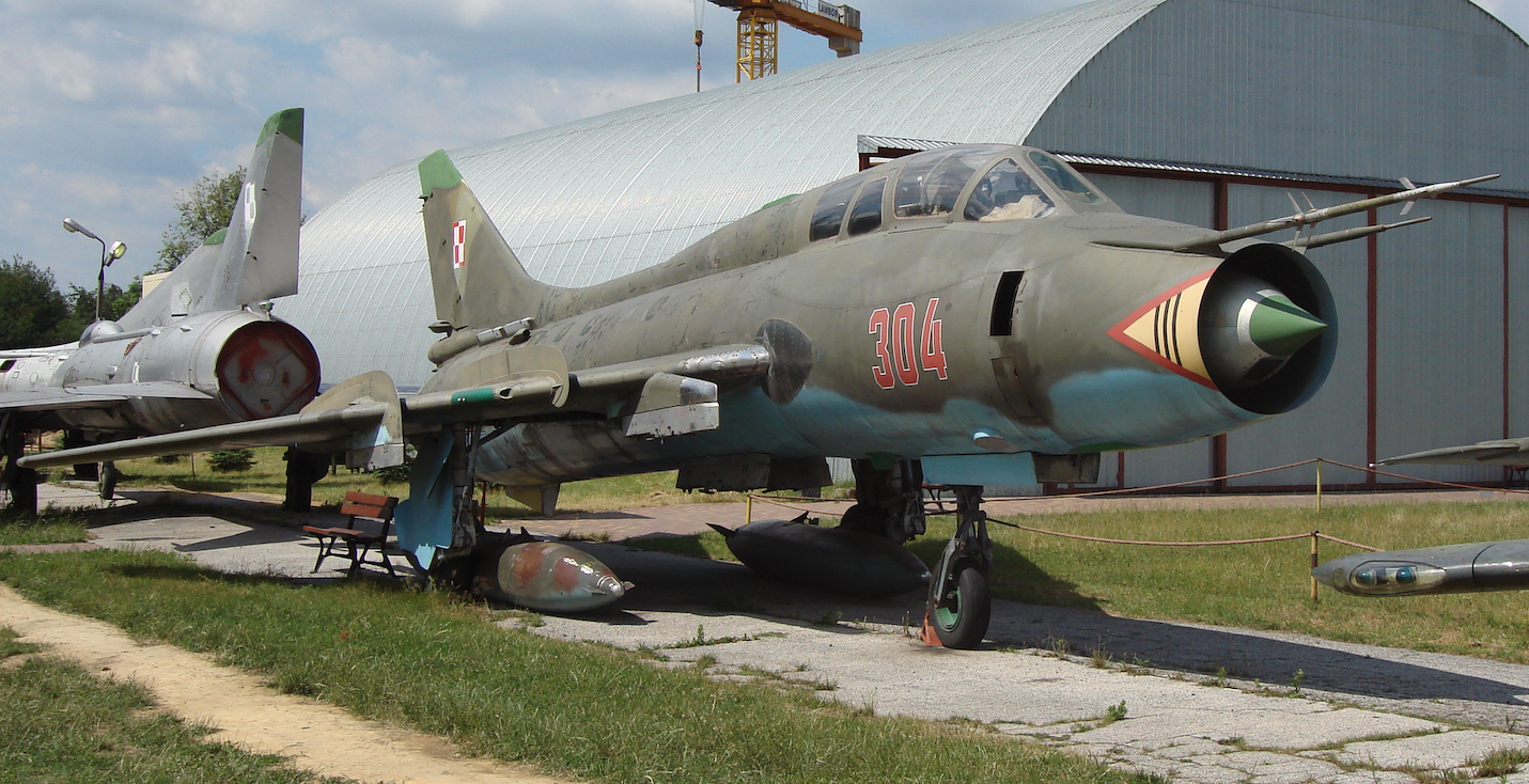 Su-22 UM 3 K nb 304. 2008 rok. Zdjęcie Karol Placha Hetman