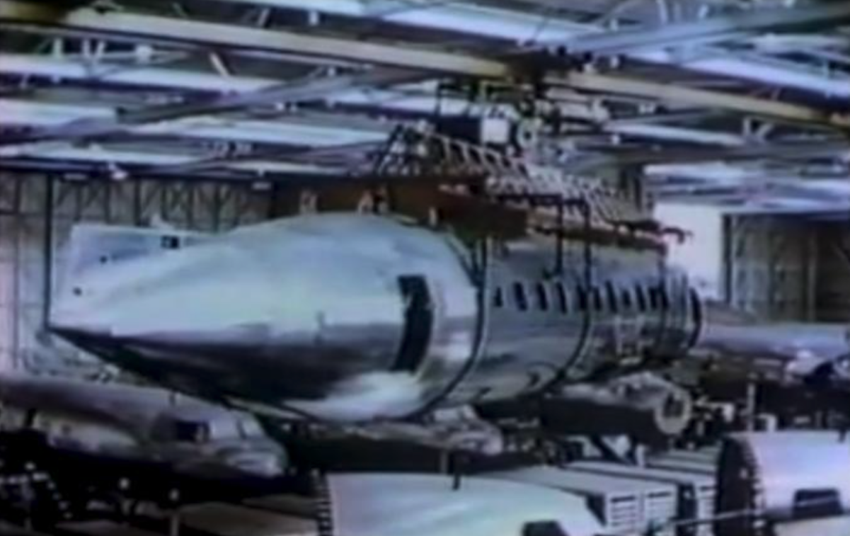 Produkcja CV-240. 1950 rok. Zdjęcie Convair